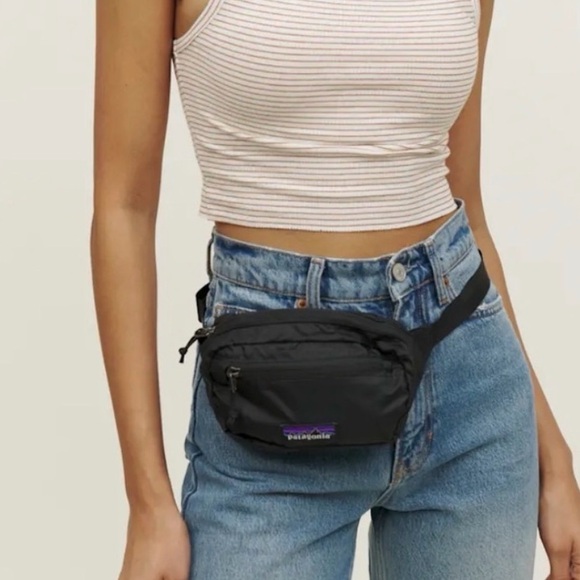 Patagonia Lightweight Travel Mini Hip Pack Black Belt Bag Unisex - Picture 16 of 16
